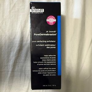 Dr. Brandt PoreDermabrasion Exfoliator - Black with Blue Accent